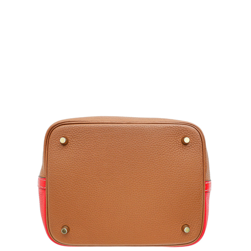 Hermes Bicolor Picotin Lock Casaque 22 Bag