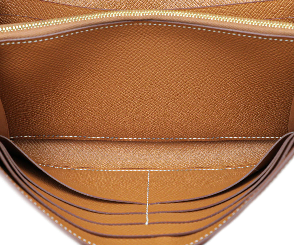 Hermes Gold Kelly Wallet