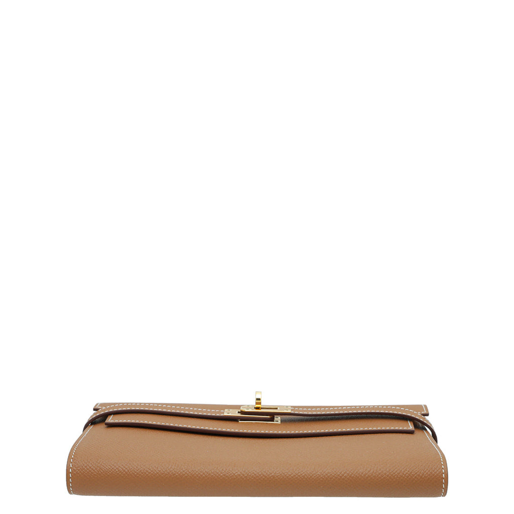 Hermes Gold Kelly Wallet