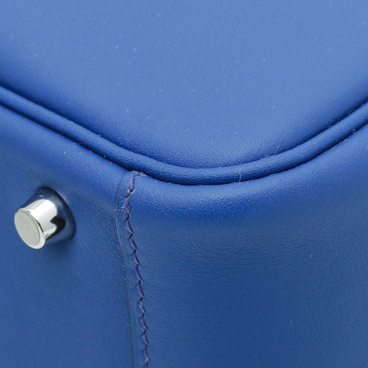 Hermes Royal Bleu Lindy 20 Mini Swift Bag