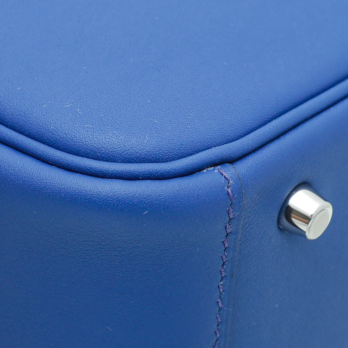Hermes Royal Bleu Lindy 20 Mini Swift Bag