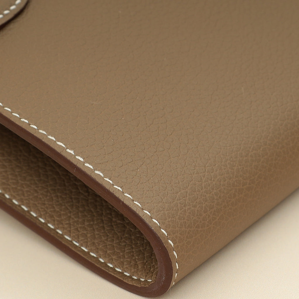 Hermes Etoupe Kelly To Go Evercolor Wallet