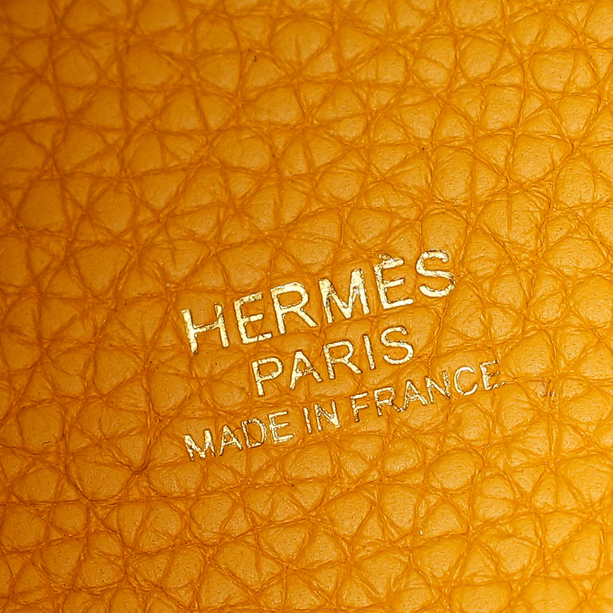 Hermes Jaune Ambre Picotin Lock 18 Bag