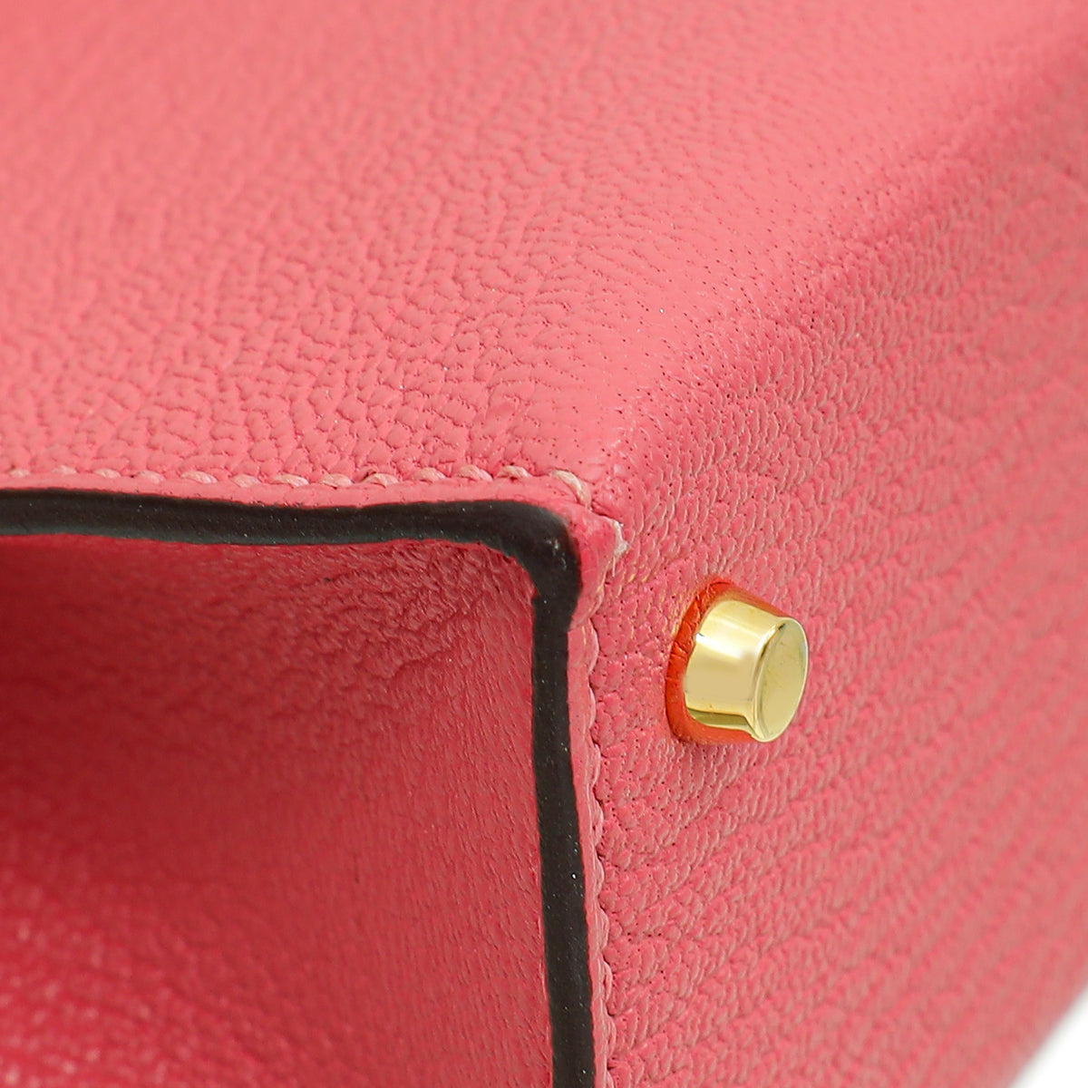 Hermes Rose Azalee Mini Kelly Bag