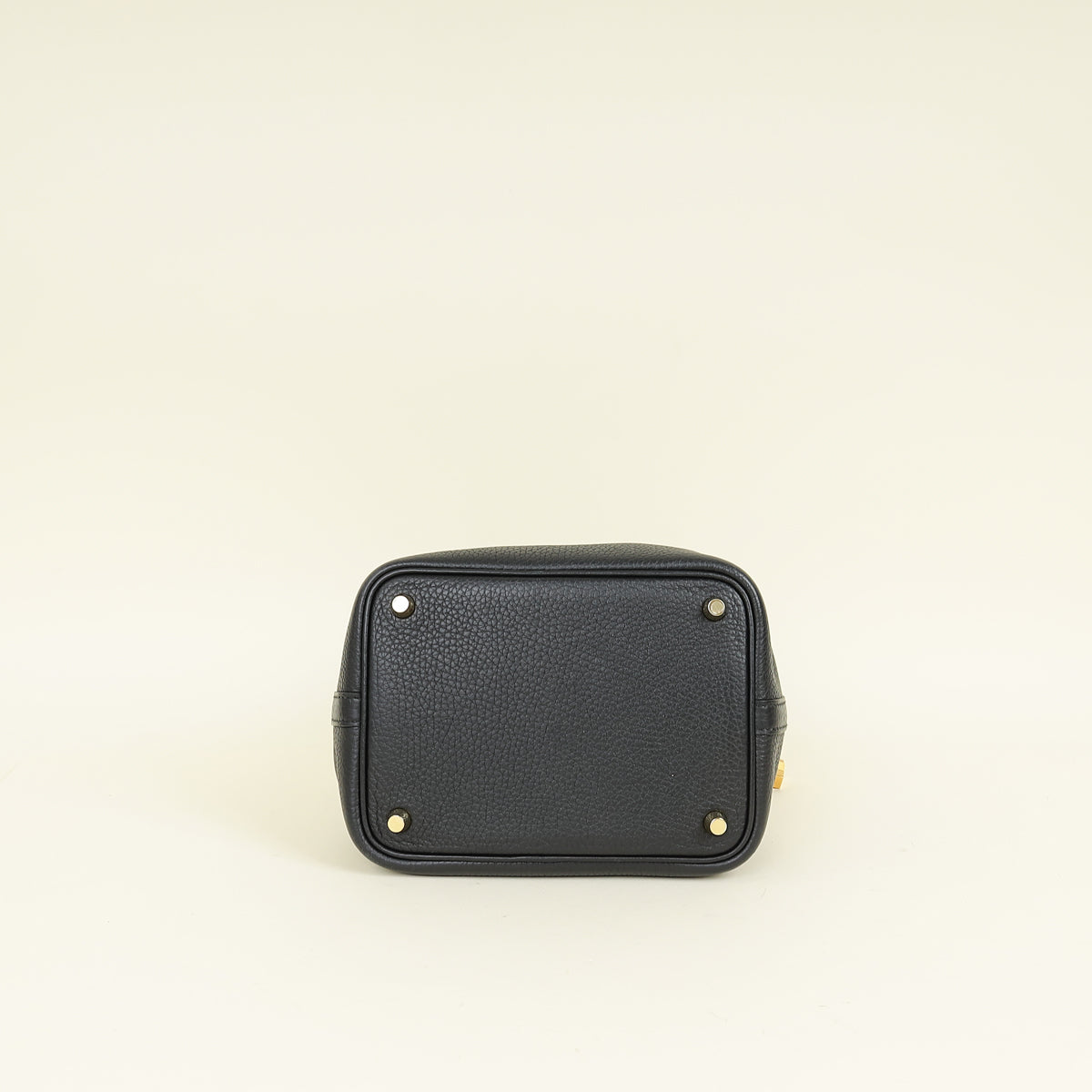 Hermes Noir Picotin Lock 18 Touch Bag