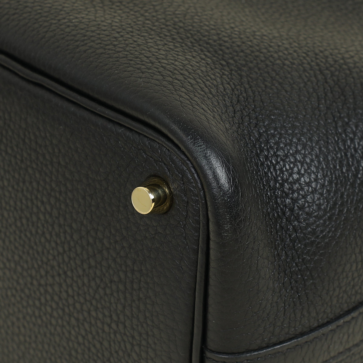 Hermes Noir Picotin Lock 18 Touch Bag