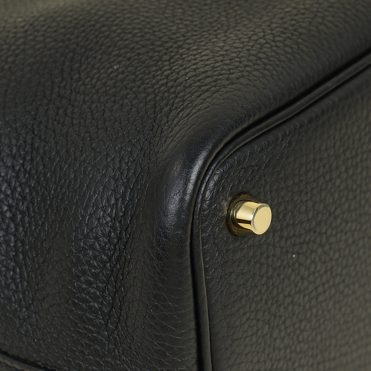 Hermes Noir Picotin Lock 18 Touch Bag