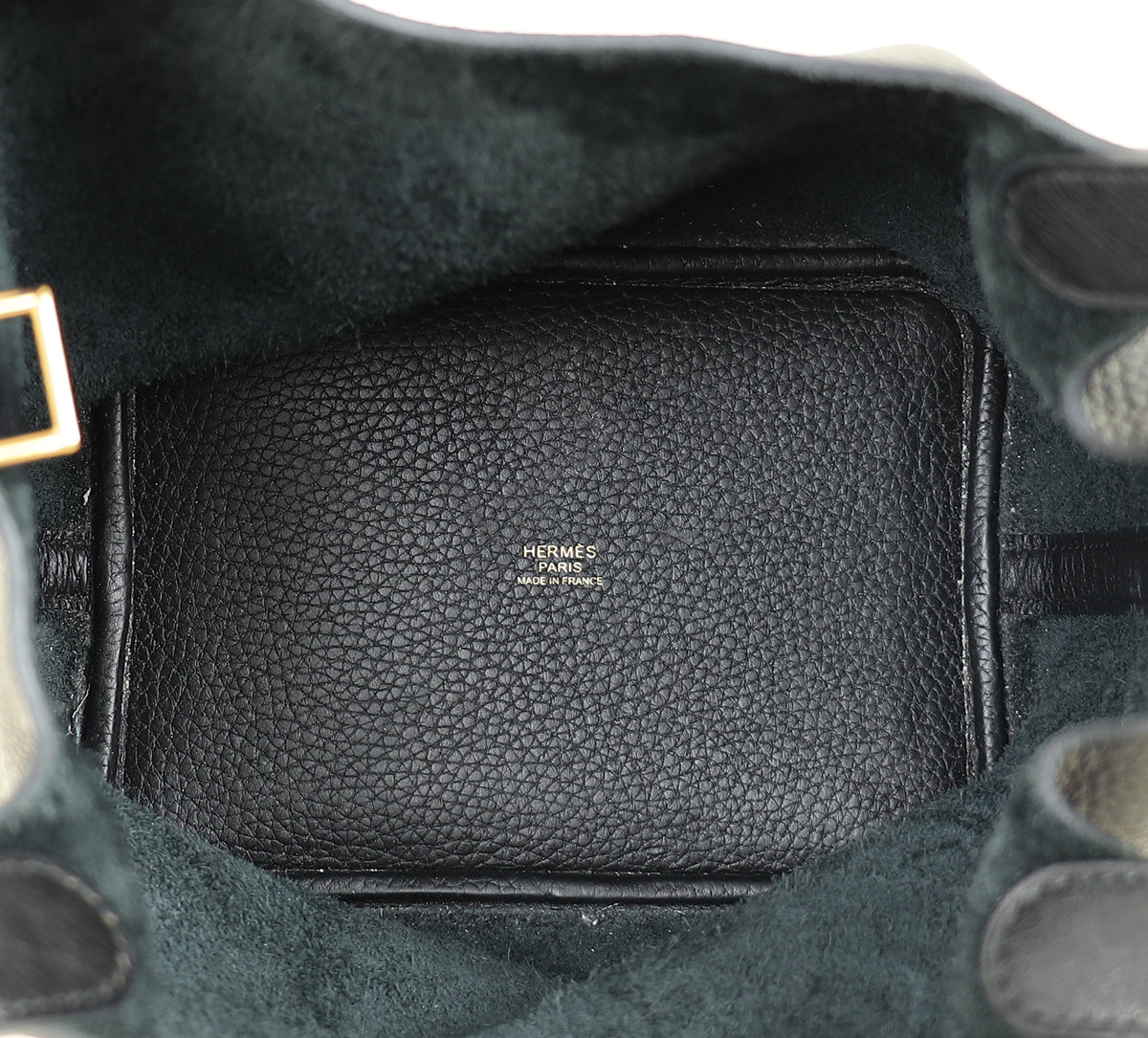 Hermes Noir Picotin Lock 18 Touch Bag