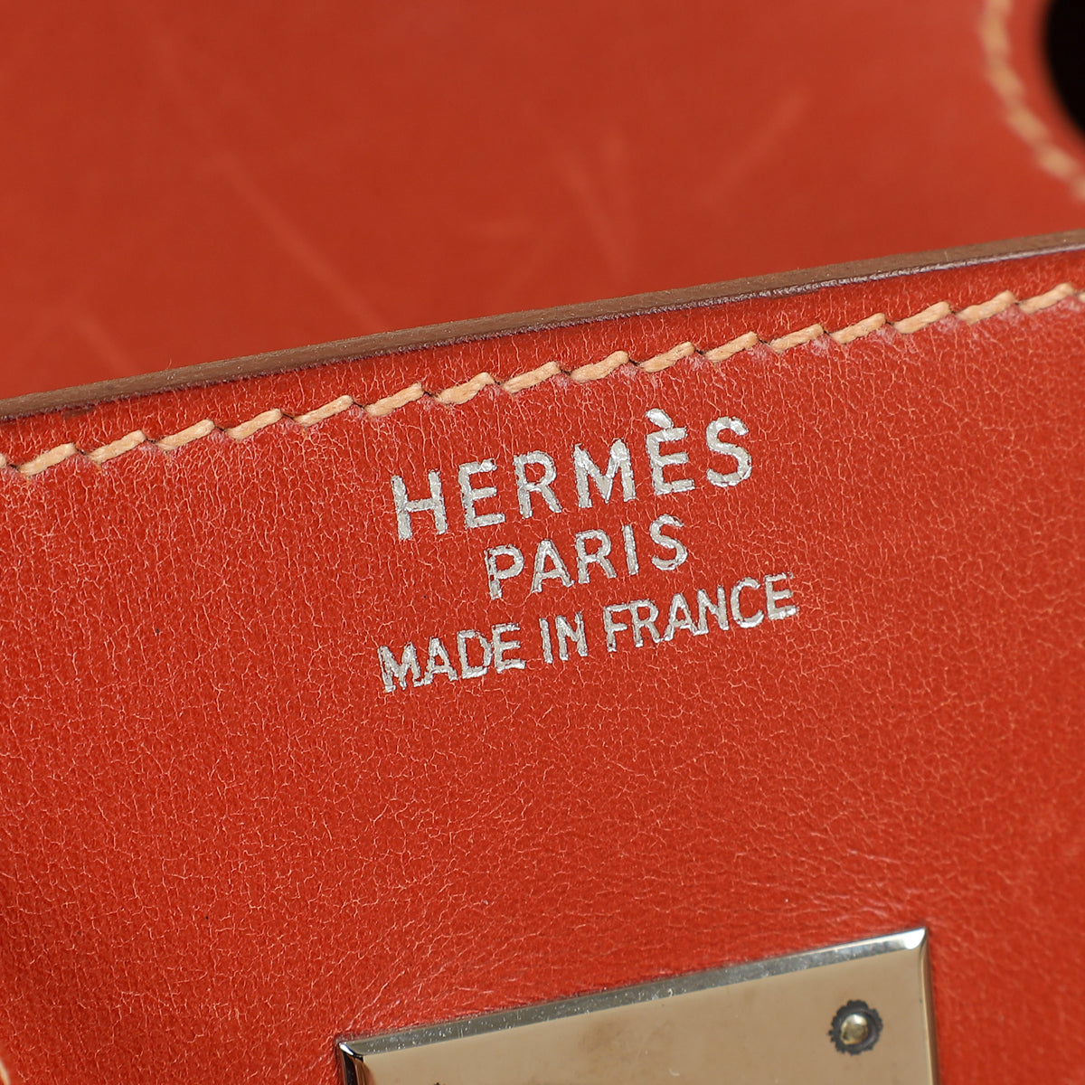 Hermes Brique Vibrato Birkin 35 Bag