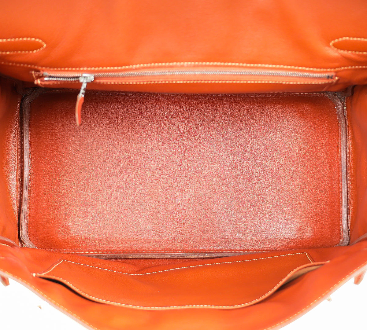 Hermes Brique Vibrato Birkin 35 Bag