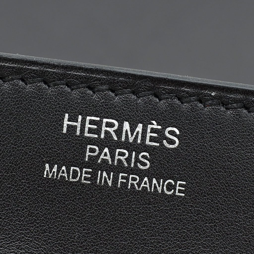 Hermes Noir Rock Hac Birkin 40 Bag