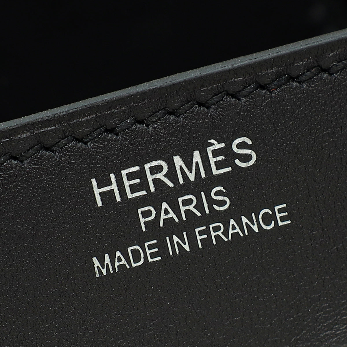 Hermes Noir Rock Hac Birkin 40 Bag