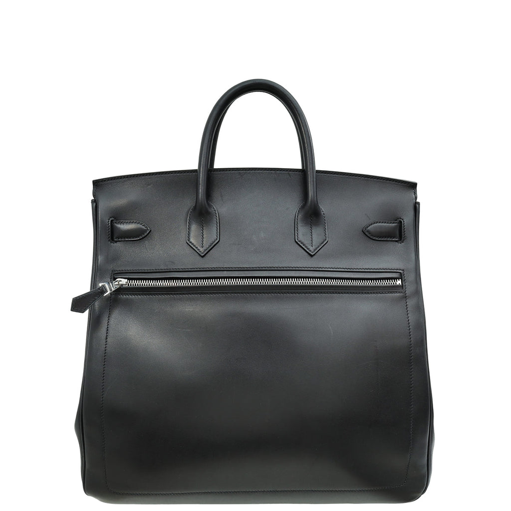 Hermes Noir Rock Hac Birkin 40 Bag