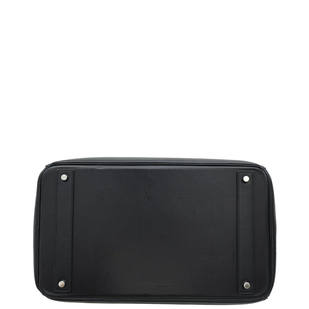 Hermes Noir Rock Hac Birkin 40 Bag