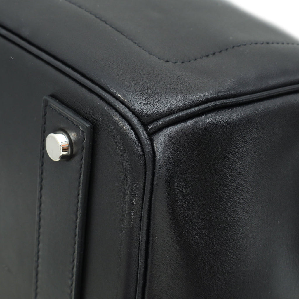 Hermes Noir Rock Hac Birkin 40 Bag
