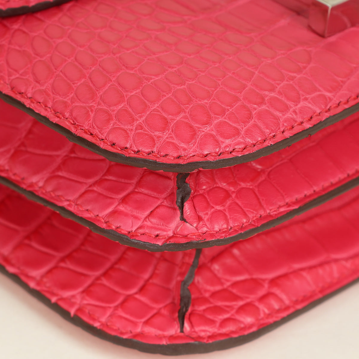 Hermes Rose Extreme Matte Constance III 18 Mini Bag