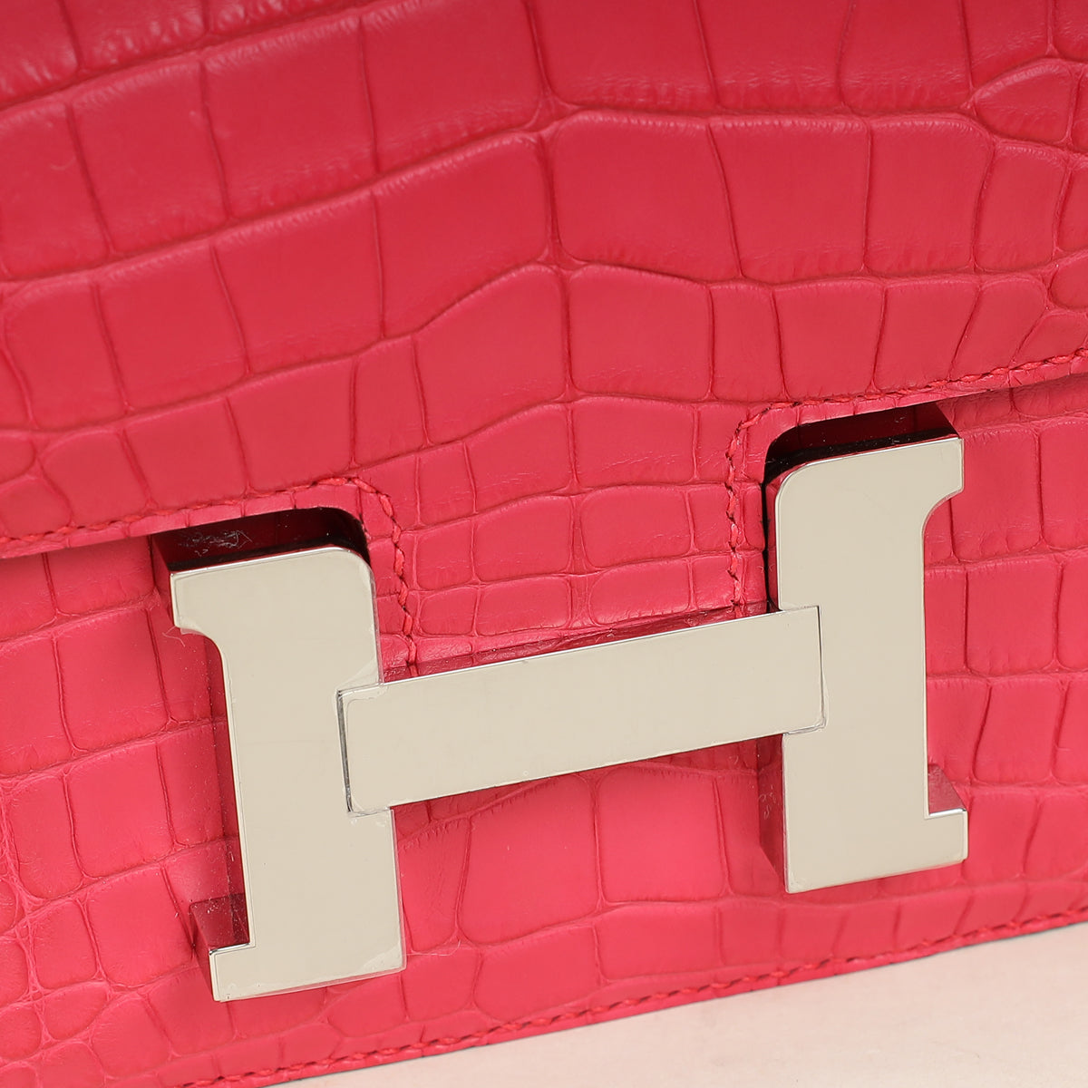 Hermes Rose Extreme Matte Constance III 18 Mini Bag