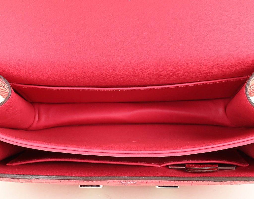 Hermes Rose Extreme Matte Constance III 18 Mini Bag