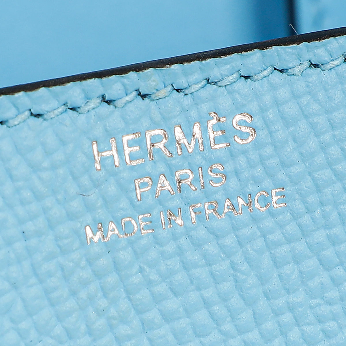 Hermes Blue Celeste Mini Della Cavalleria Bag