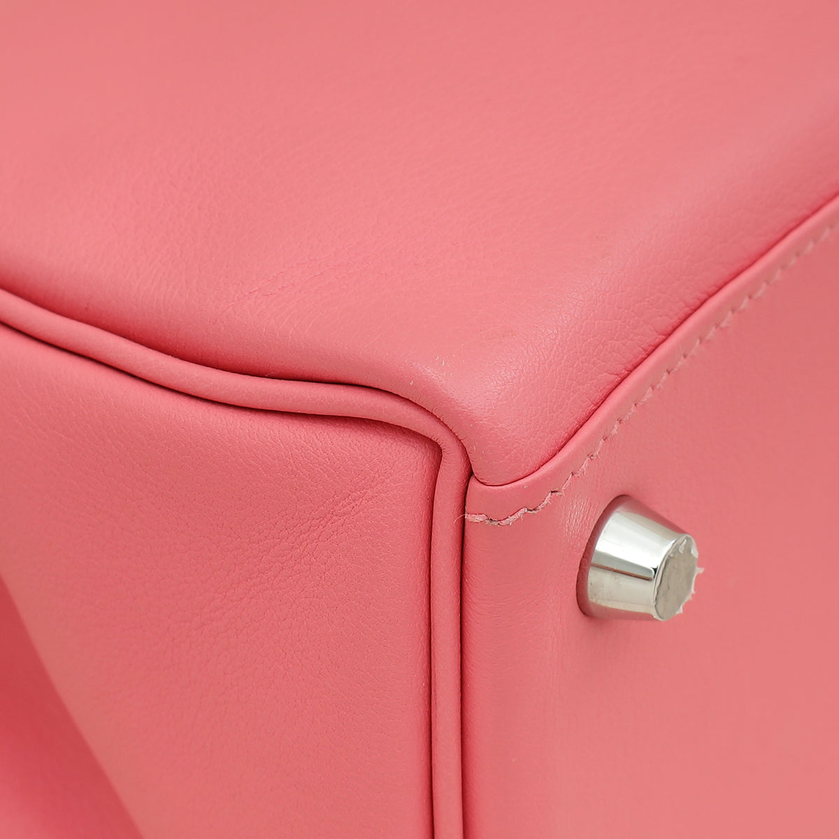 Hermes Rose Azalee Kelly 25 Retourne Bag