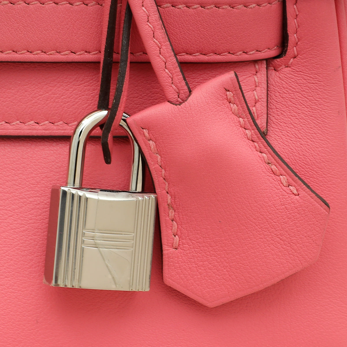 Hermes Rose Azalee Kelly 25 Retourne Bag