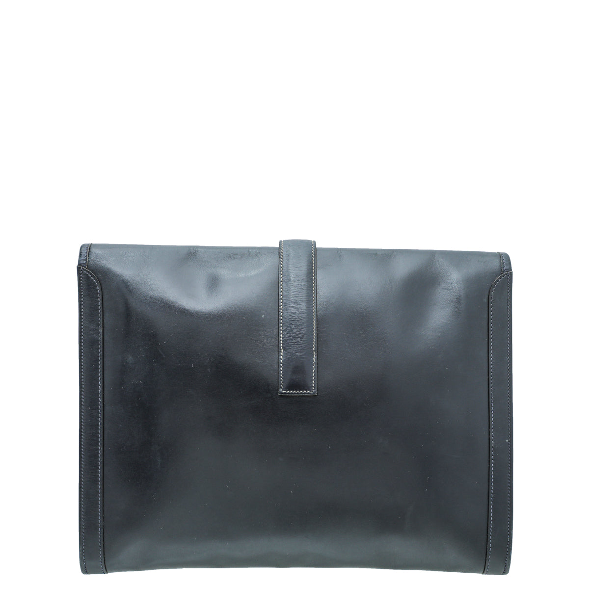 Hermes Bicolor Jige Elan 34 Box Clutch