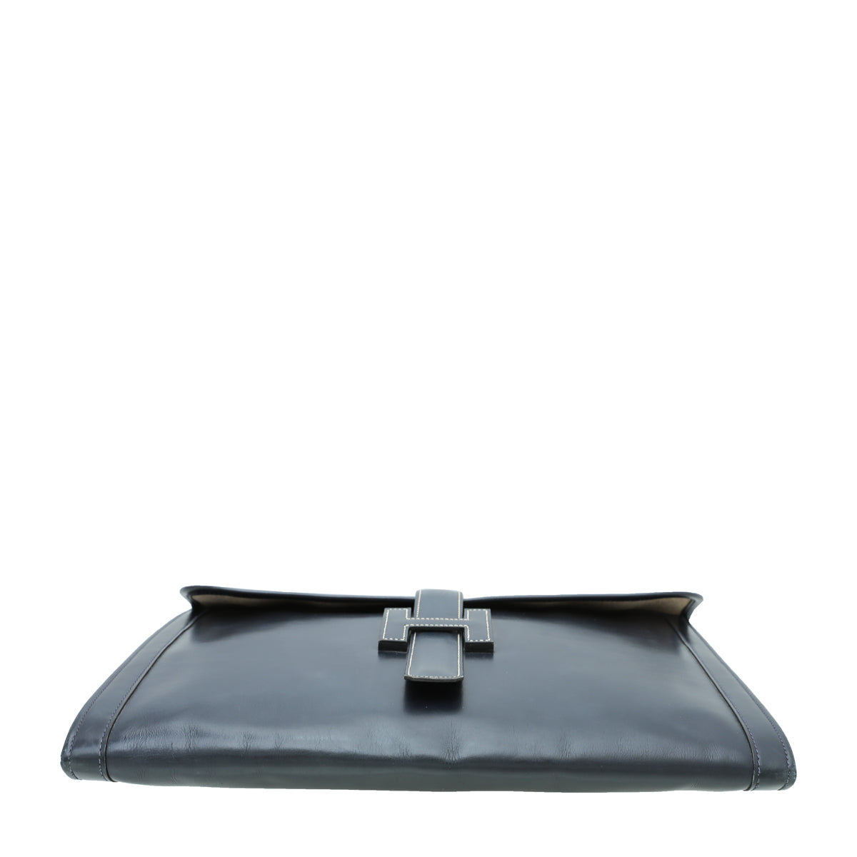 Hermes Bicolor Jige Elan 34 Box Clutch