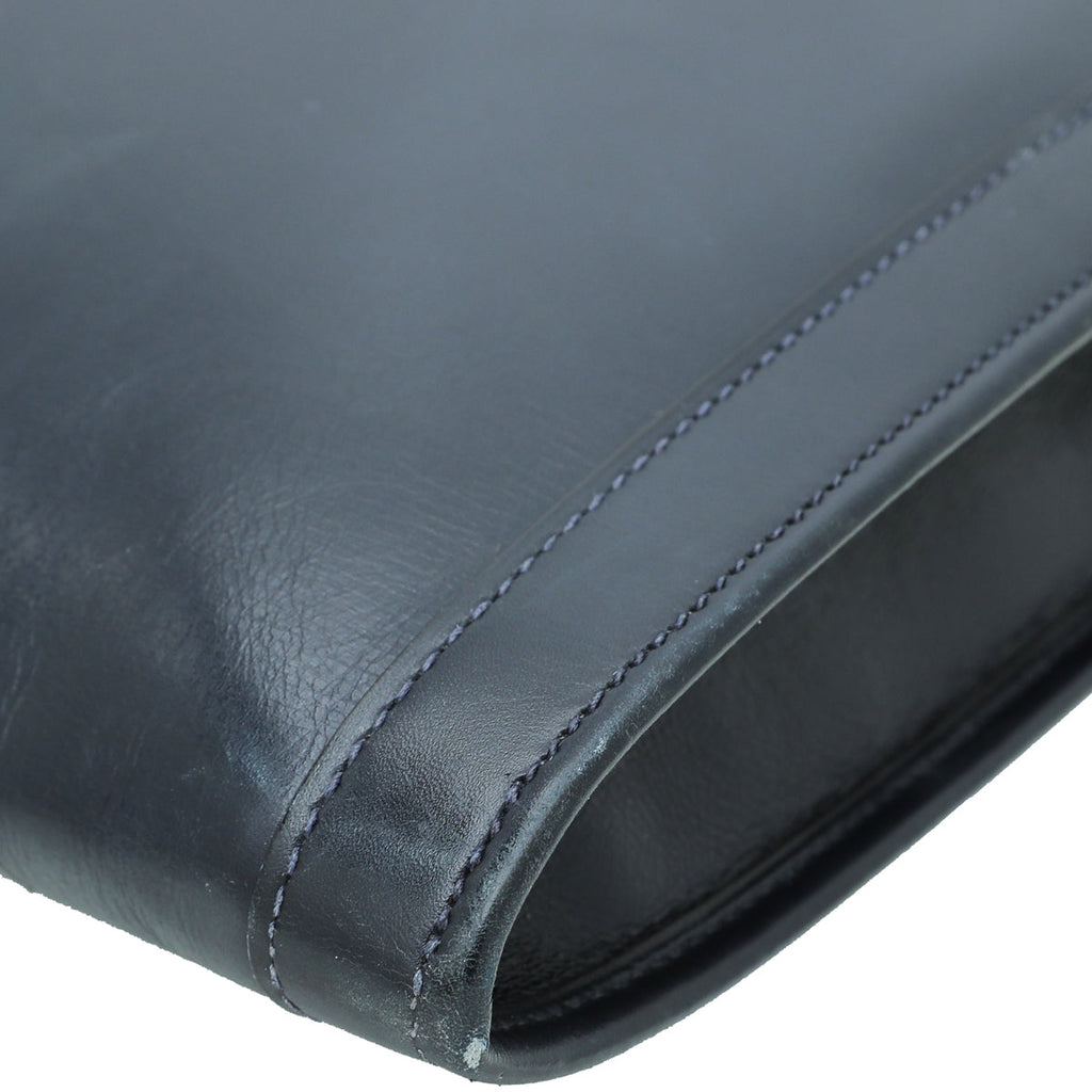 Hermes Bicolor Jige Elan 34 Box Clutch