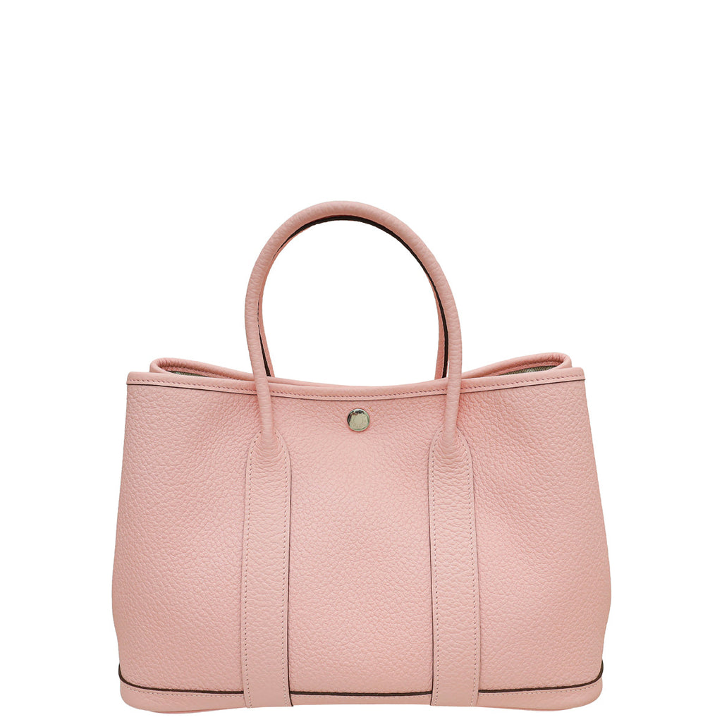 Hermes Rose Sakura Garden Party TPM Bag