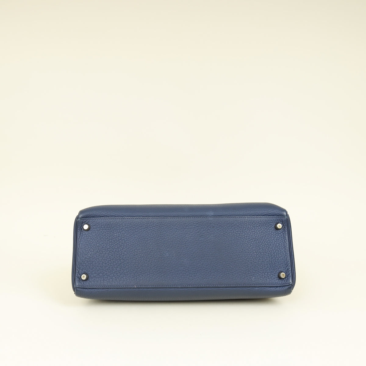 Hermes Bleu Indigo Retourne Kelly 35 Bag