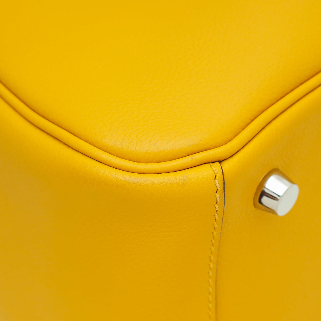 Hermes Jaune Ambre Lindy 26 Bag