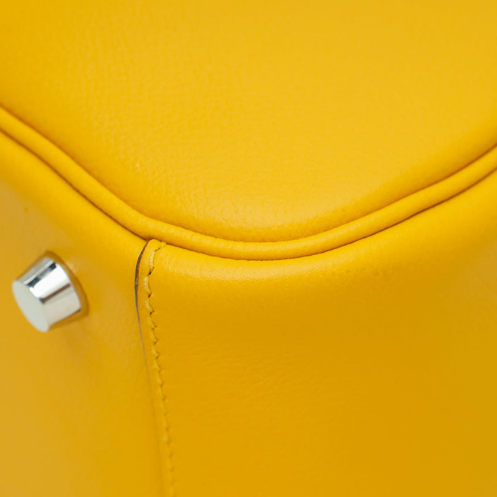 Hermes Jaune Ambre Lindy 26 Bag