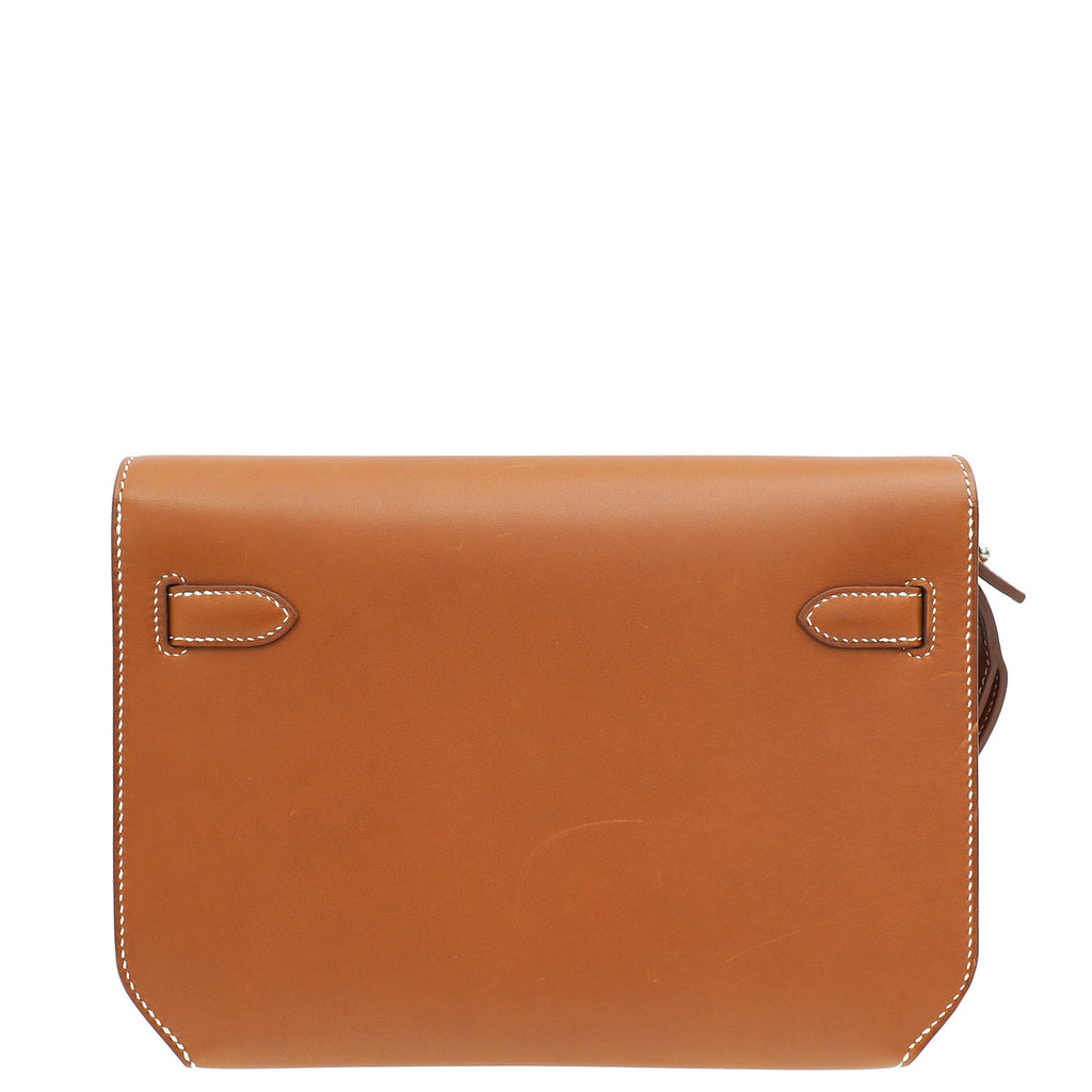 Hermes Gold Depeches 25 Box Pouch