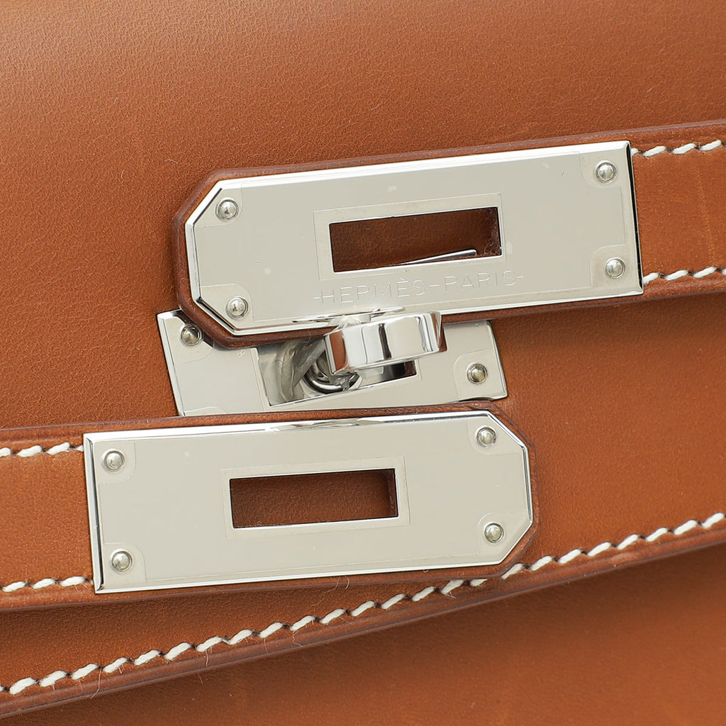 Hermes Gold Depeches 25 Box Pouch