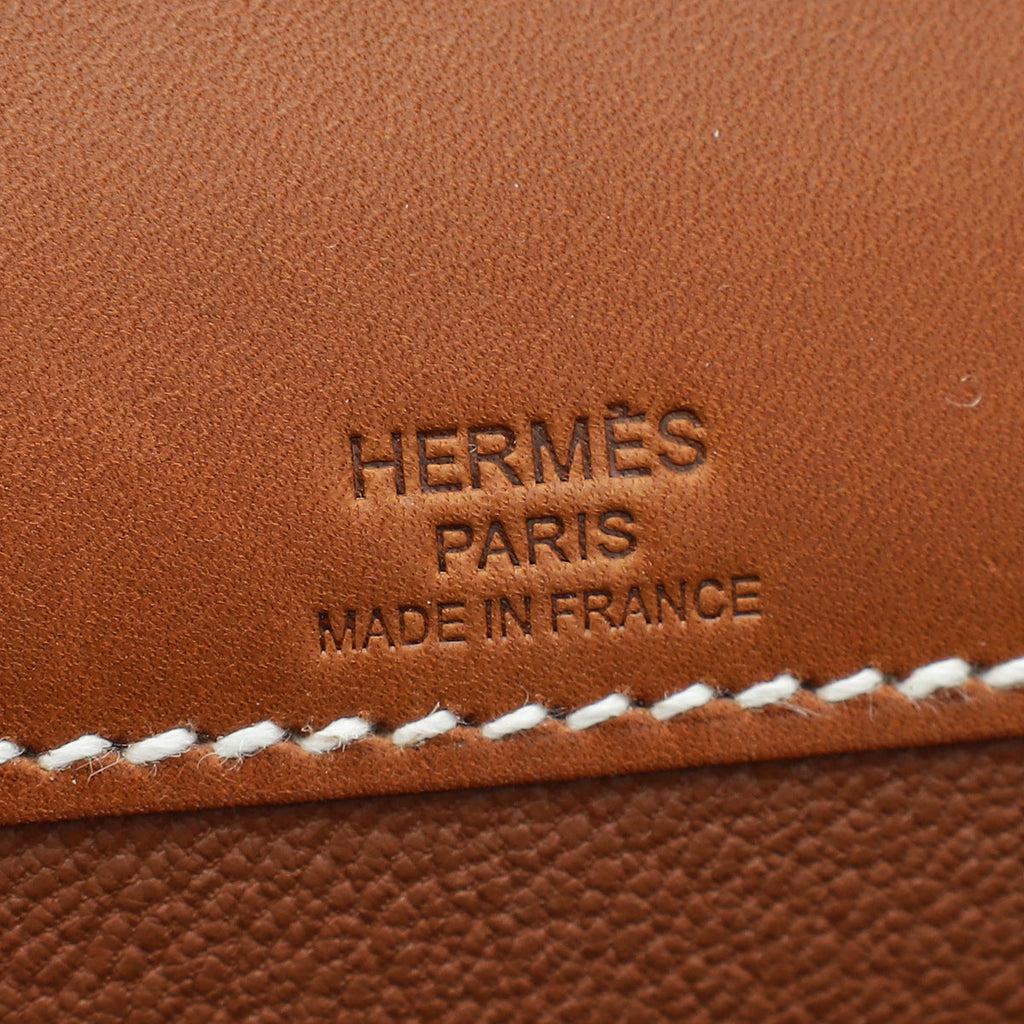 Hermes Gold Depeches 25 Box Pouch