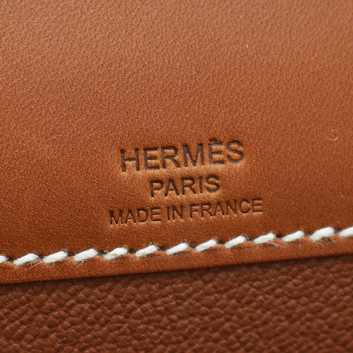 Hermes Gold Depeches 25 Box Pouch