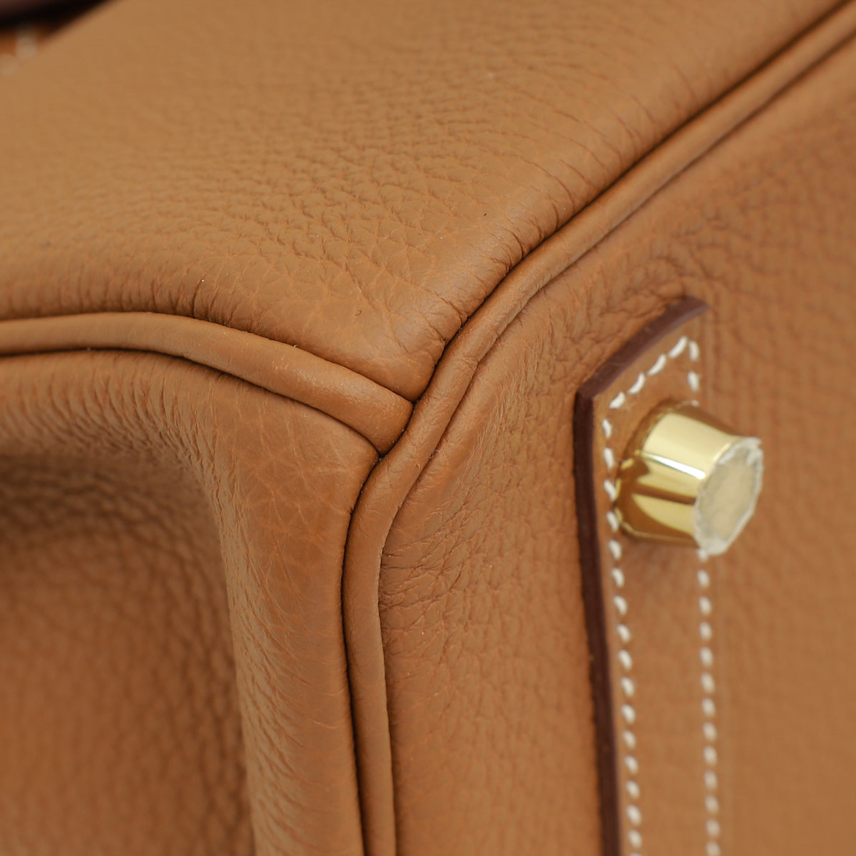 Hermes Gold Retourne Birkin 25 Bag