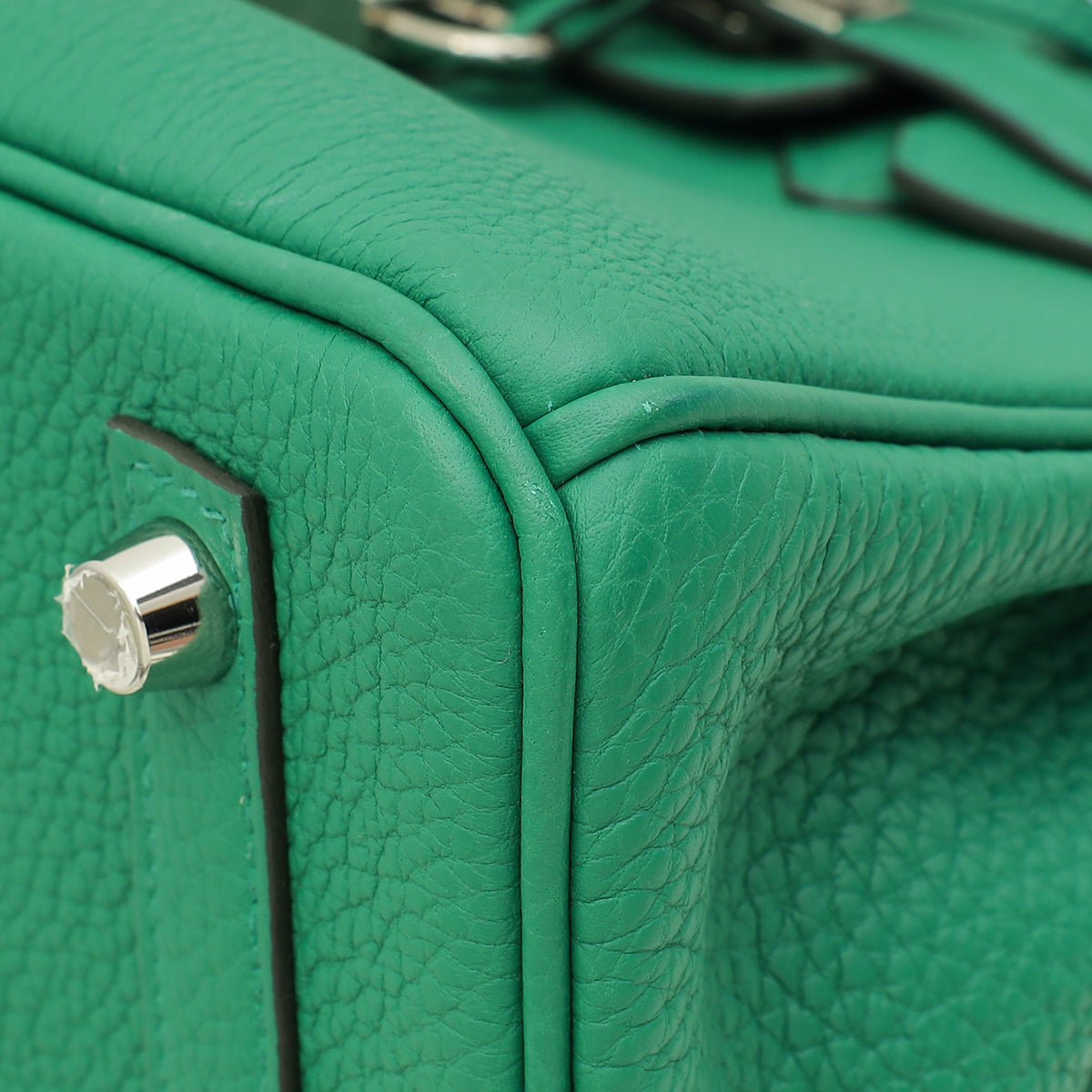 Hermes Menthe Retourne Birkin 25 Bag