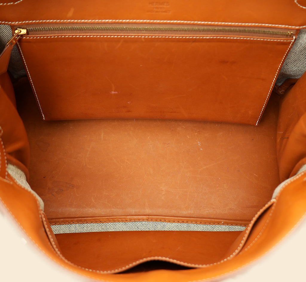 Hermes Bicolor Flag Birkin 35 Bag