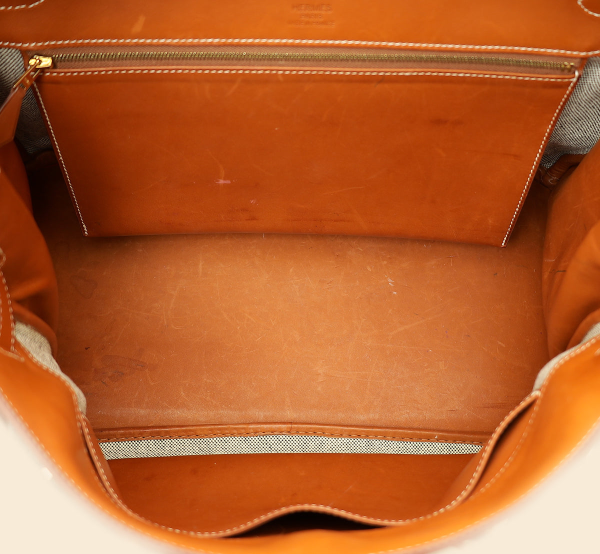 Hermes Bicolor Flag Birkin 35 Bag