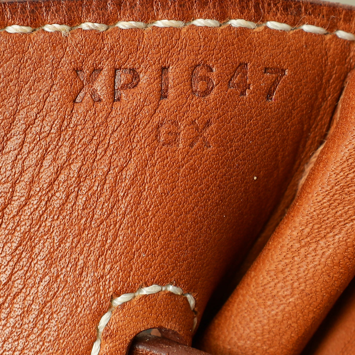 Hermes Bicolor Flag Birkin 35 Bag