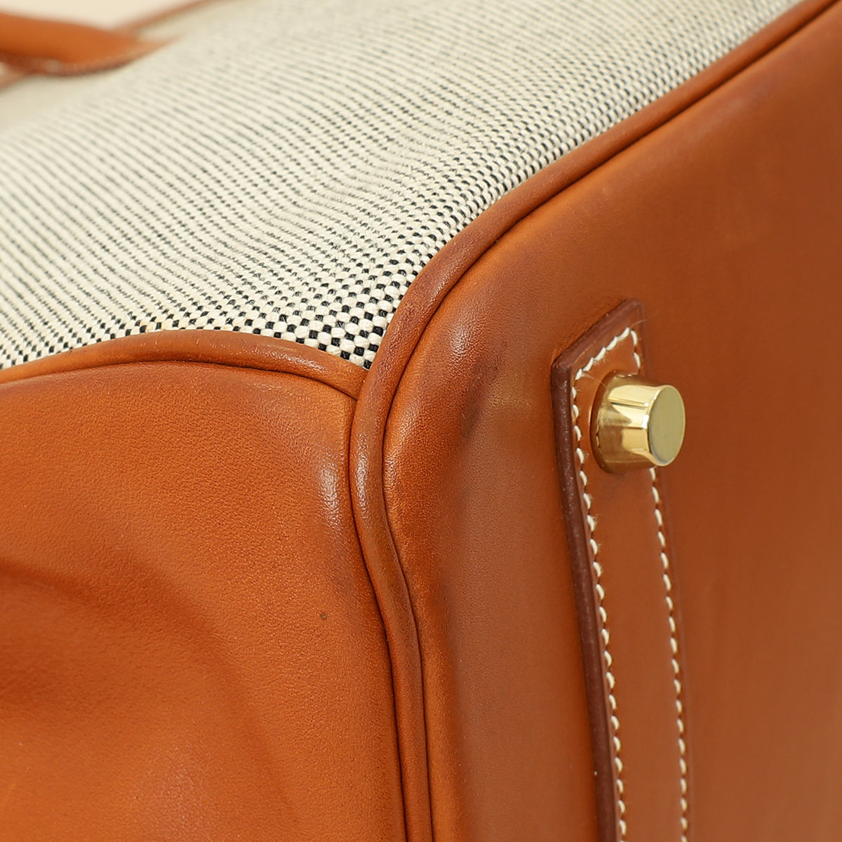 Hermes Bicolor Flag Birkin 35 Bag