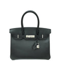 Hermes Noir Birkin 30 Bag