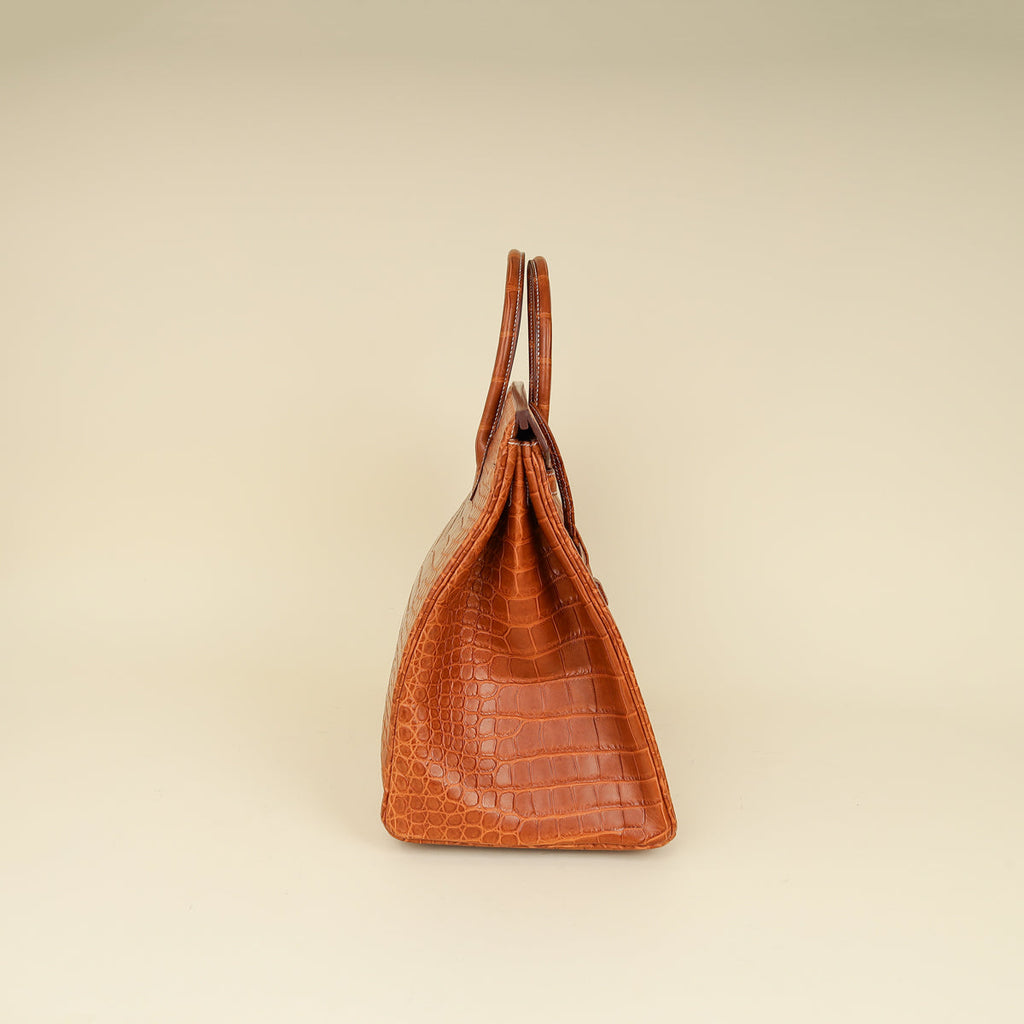 Hermes Matte Porosus Crocodile Birkin 40
