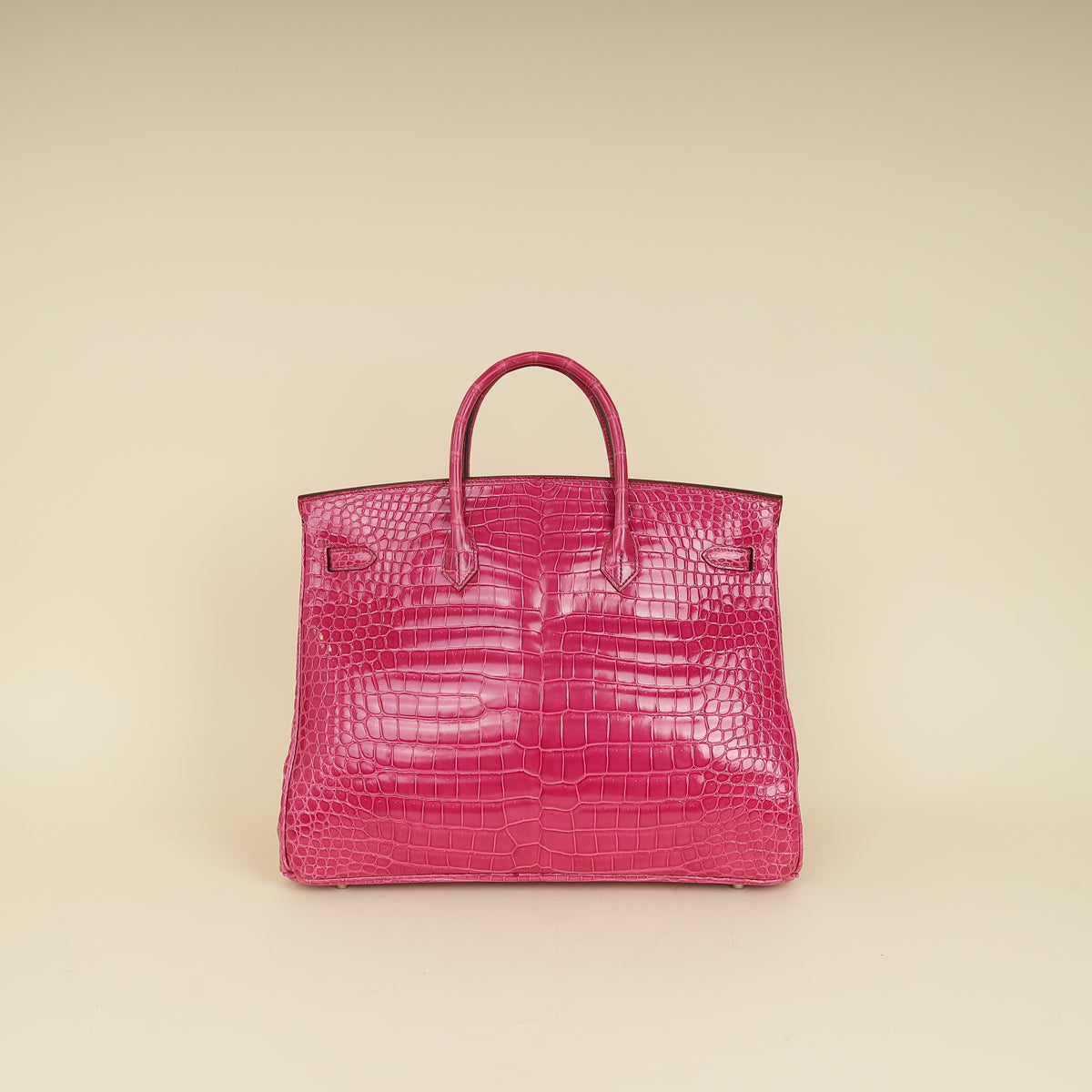 Hermes Shiny Porosus Crocodile Birkin 40