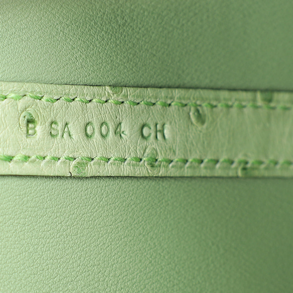 Hermes Ostrich Micro Picotin Lock 14 Bag