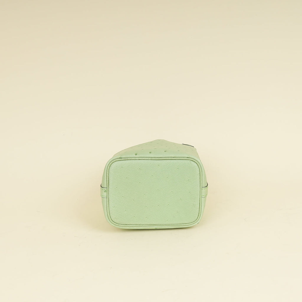 Hermes Ostrich Micro Picotin Lock 14 Bag