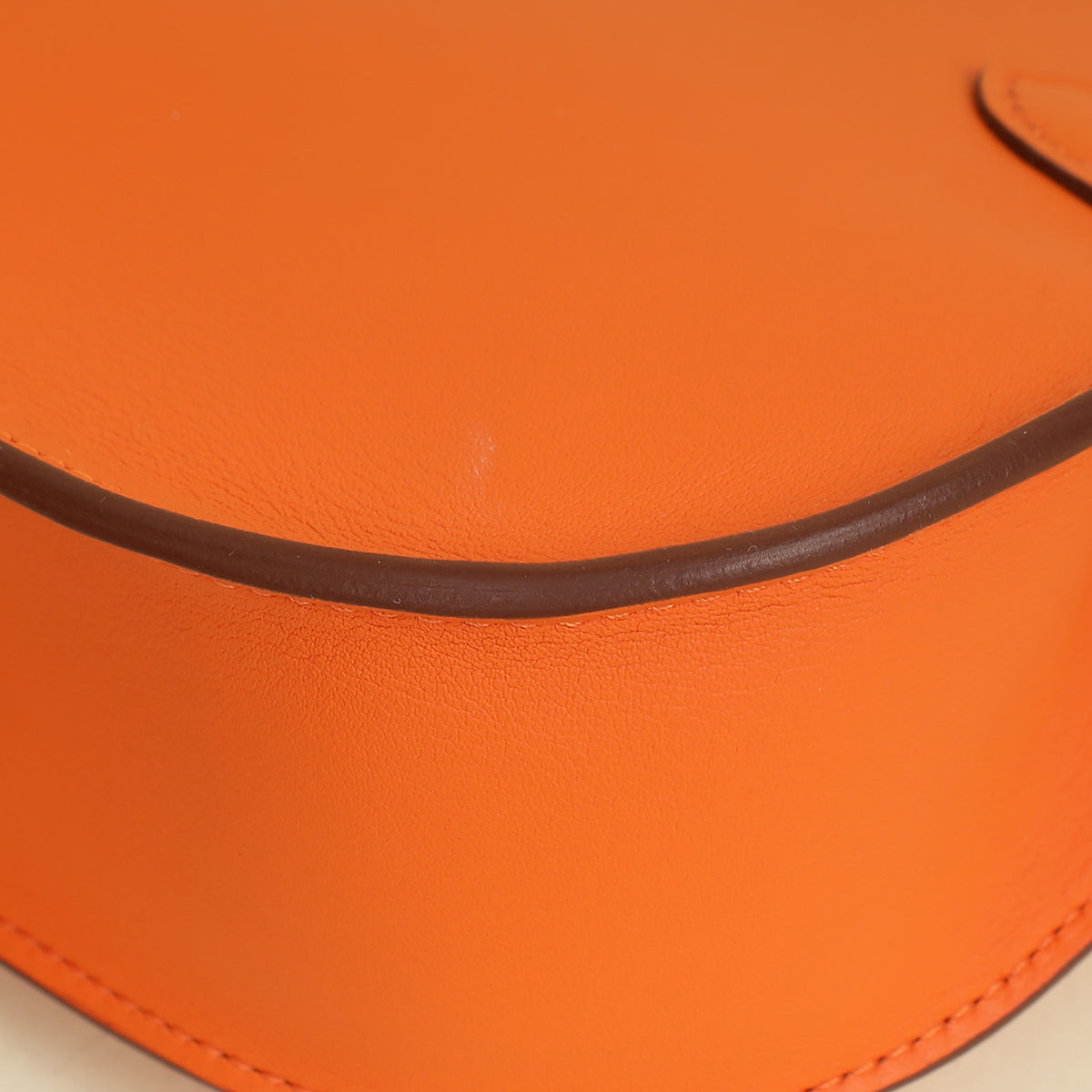 Hermes Orange Mini Jypsiere Bag