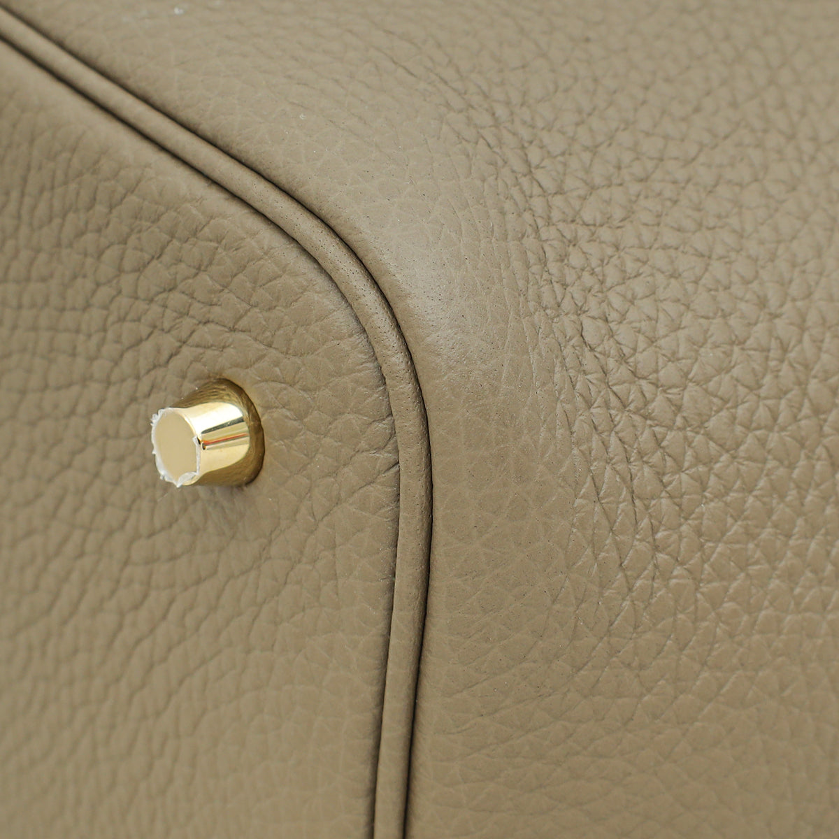 Hermes Etoupe Picotin Lock 22 Bag