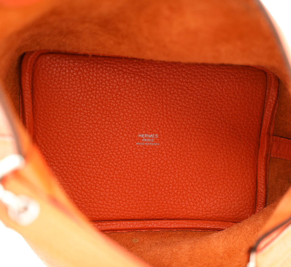 Hermes Feu Picotin Lock 18 Bag
